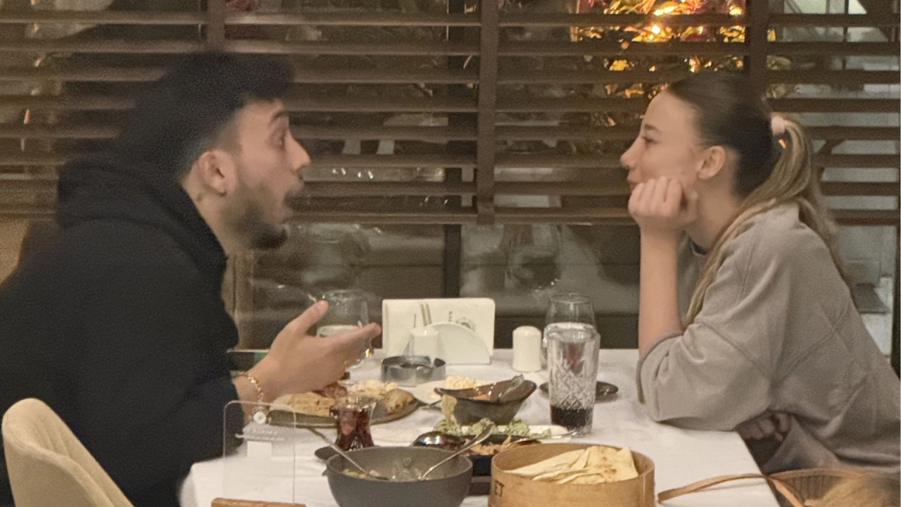 ALEYNA KALAYCIOĞLU, BERTİN YILDIZ İLE YEMEKTE GÖRÜNTÜLENDİ