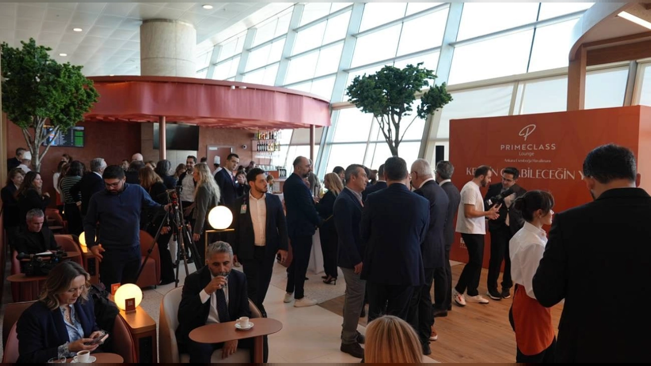 Ankara Esenboğa Havalimanı'nda yeni nesil Primeclass lounge açıldı