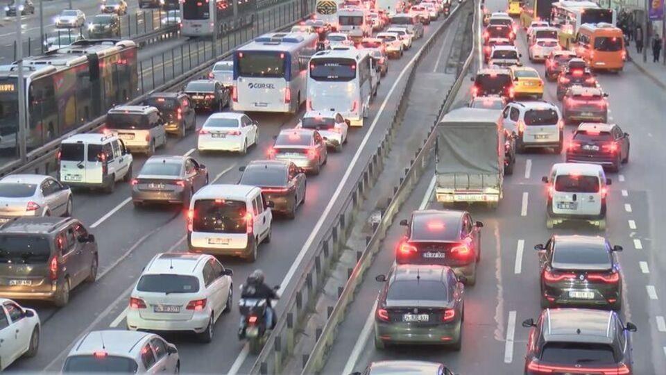 Dev derbi öncesi trafik kilitlendi