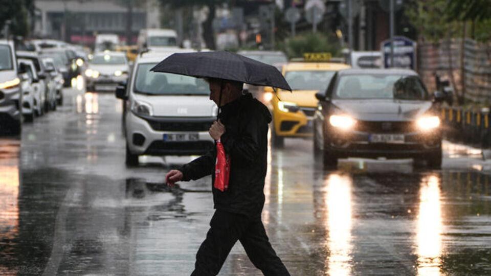 İSTANBUL VE ÇEVRESİNDE YAĞIŞLI HAVA DÖNEMİ BAŞLADI