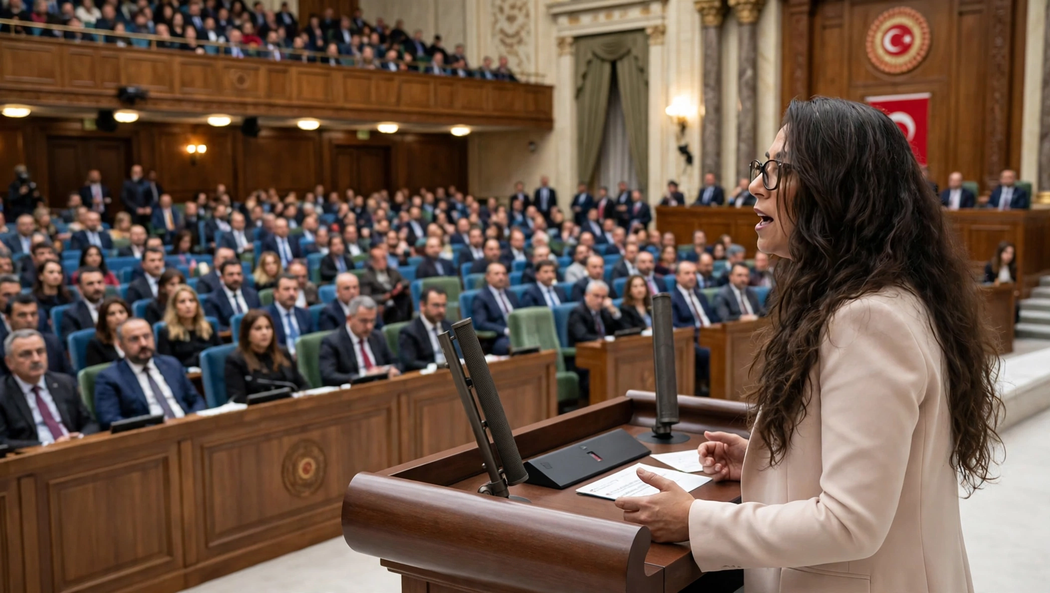 TİP Milletvekili Sera Kadıgil TBBM Konuşması
