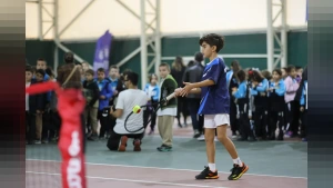 Bursa'da 600 ilkokul öğrencisi için ücretsiz tenis eğitimi