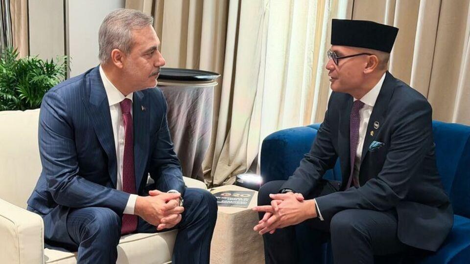 Hakan Fidan ABD'de Endonezya ve Japon mevkidaşlarıyla görüştü