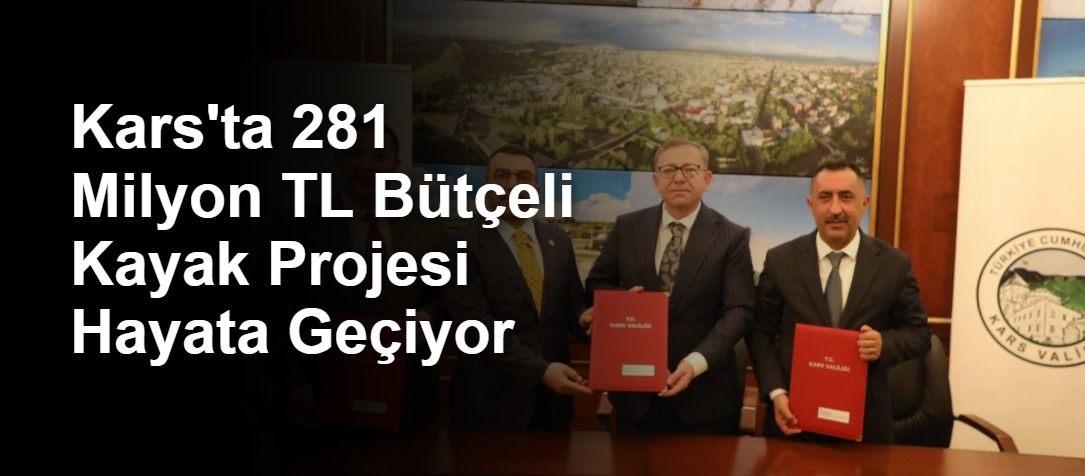 Kars'ta 281 Milyon TL Bütçeli Kayak Projesi Hayata Geçiyor