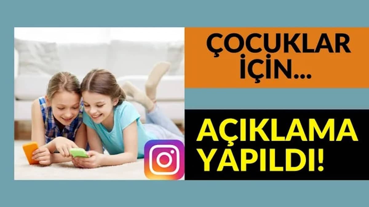 Çocuklar İçin İnstagram Kuruluyor! Açıklama Geldi!