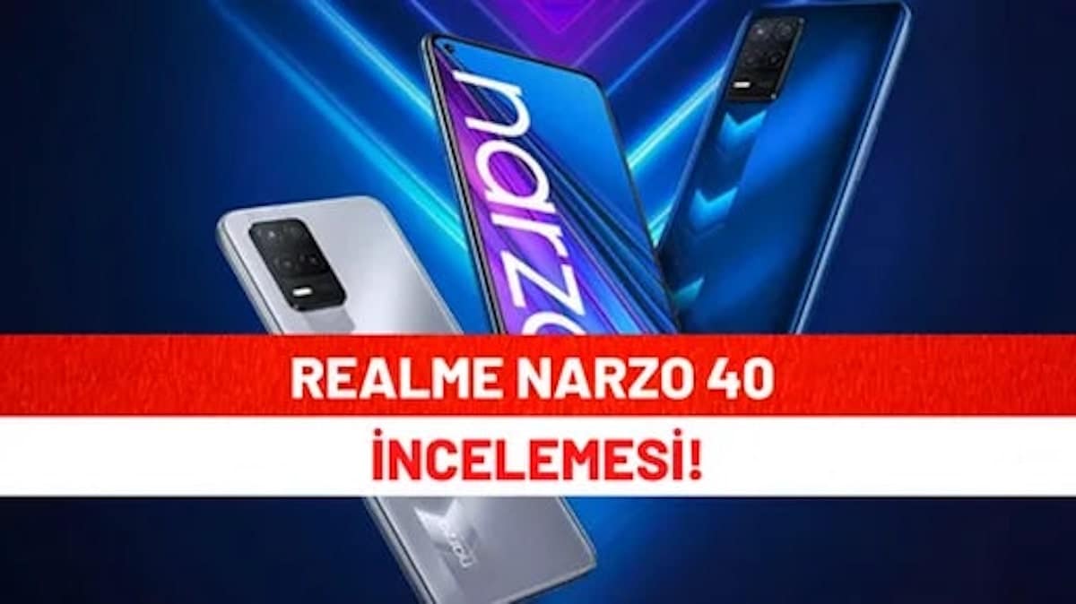 Realme Narzo 40 Telefon İncelemesi
