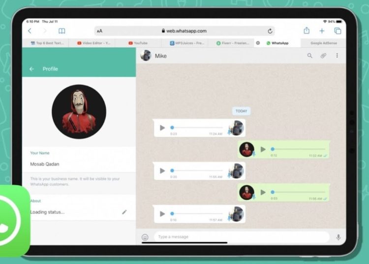 WhatsApp Yakın Zaman İçerisinde iPad Tarafına Gelebilir