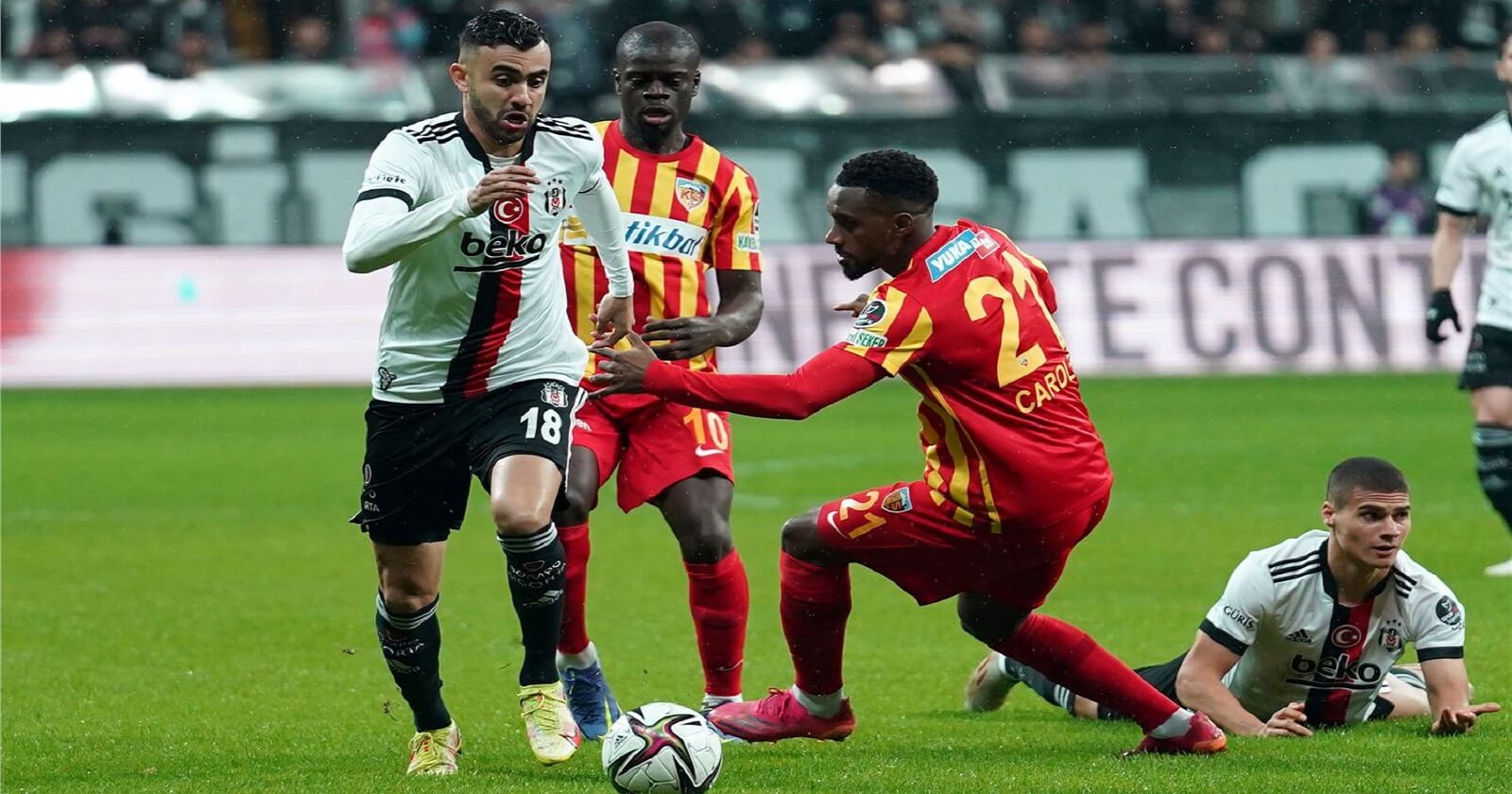 Beşiktaş Kayserispor'a Kendi Sahasında Yenildi!