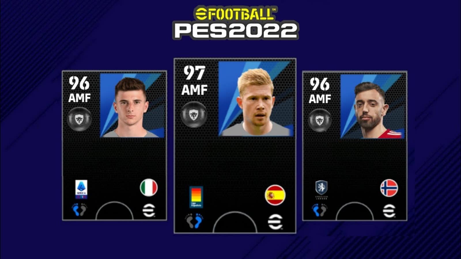 efootball pes 2022 en iyi amf orta saha oyuncuları