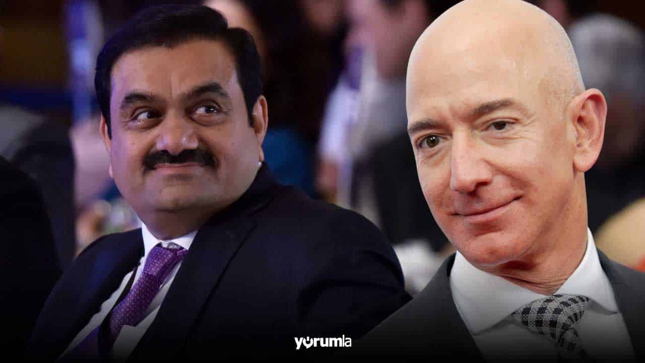Jeff Bezos koltuğunu Hintli milyarder Gautam Adani'ye kaptırdı