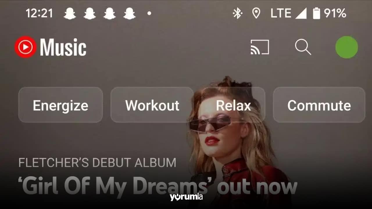 YouTube Musicten Android kullanicilarina yeni tasarim YouTube Music'ten Android kullanıcılarına yeni tasarım!