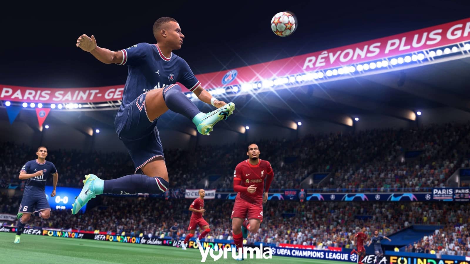 fifa 22 en güçlü takımı paris saint germain psg