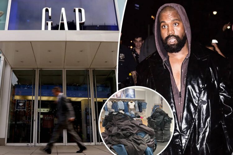 Gap Kanye West Yeezy urunleri Kanye West'in Yahudi karşıtı yorumları nedeniyle Yeezy ürünleri GAP mağazalarından çekildi