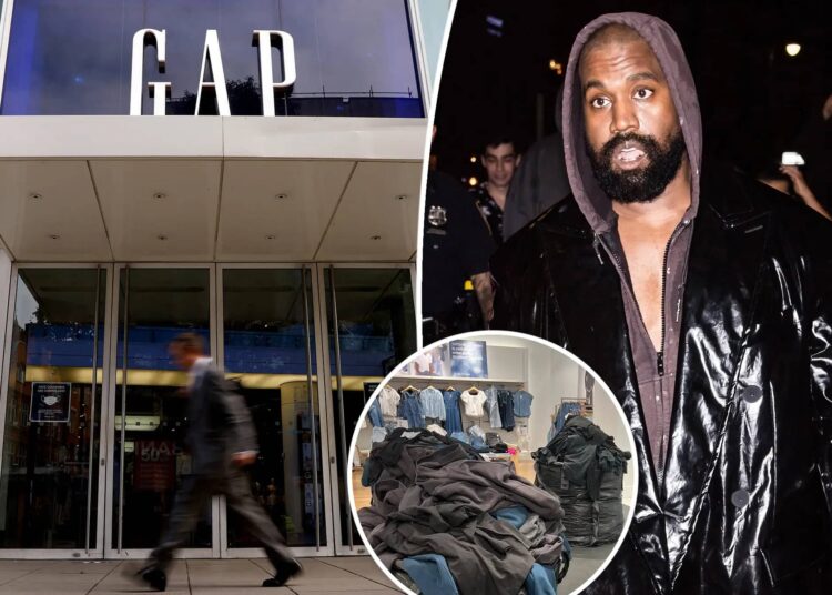 Kanye West’in Yahudi karşıtı yorumları nedeniyle Yeezy ürünleri GAP mağazalarından çekildi