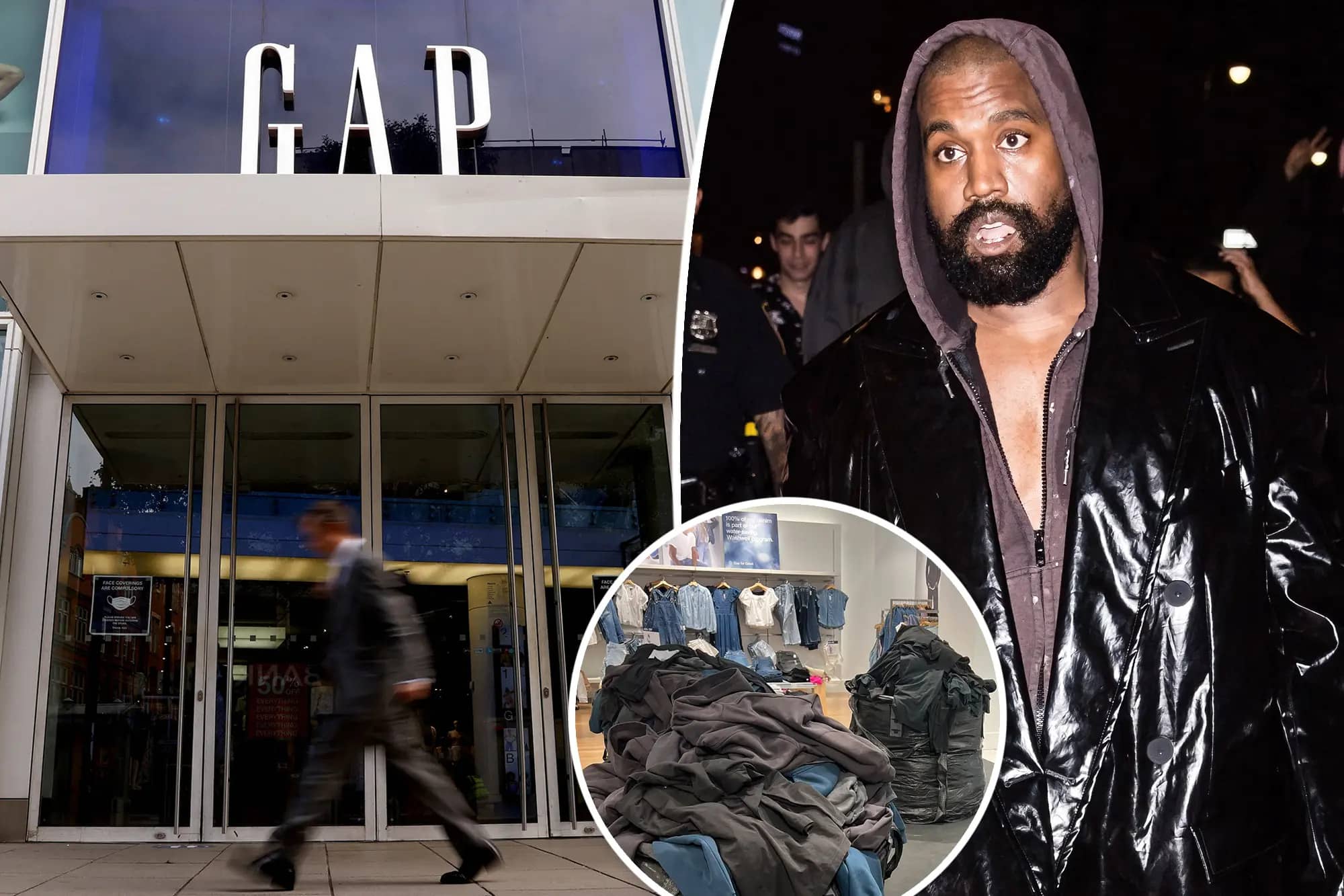 Kanye West'in Yahudi karşıtı yorumları nedeniyle Yeezy ürünleri GAP mağazalarından çekildi