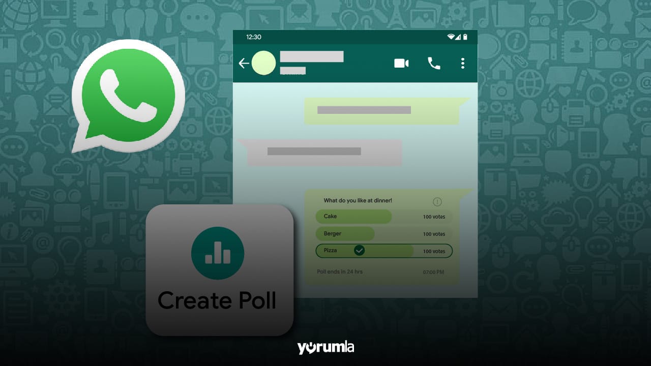 WhatsApp'ta nasıl anket açılır?
