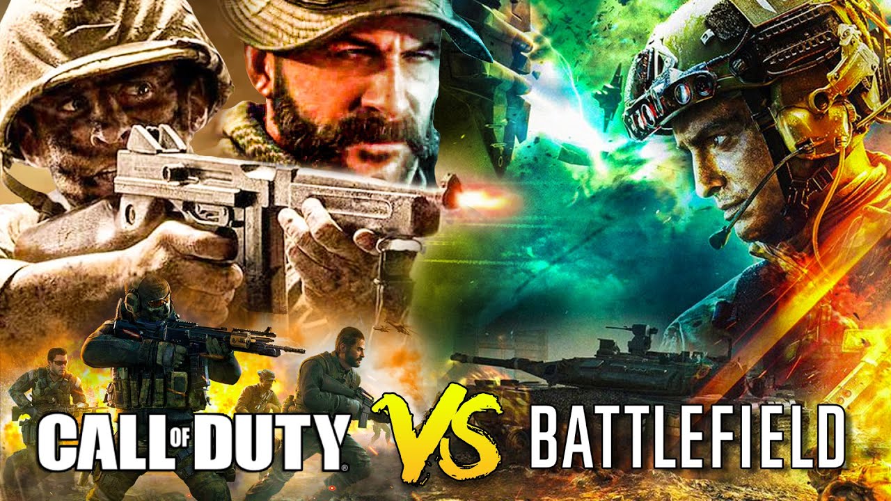 call of duty vs battlefield