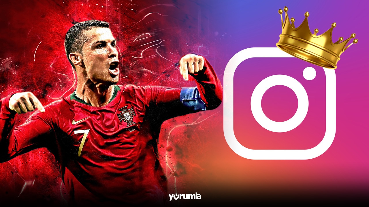 Cristiano Ronaldo, Instagram'da takipçi rekoru kırdı
