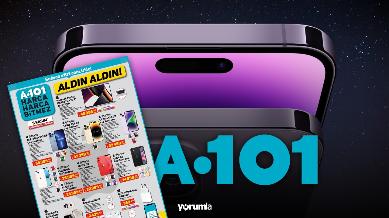 iPhone 14 satın alacaklara A101'den büyük fırsat!