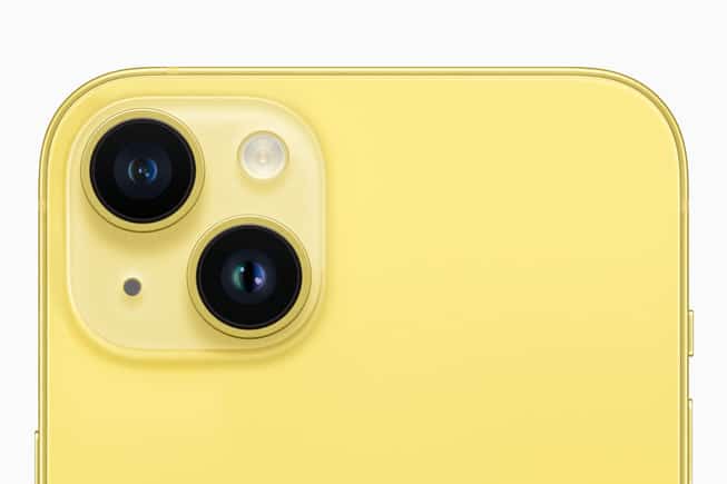 iPhone 14 serisi Profesyonel düzeyde 12 MP Ana kamera, Ultra Geniş kamera