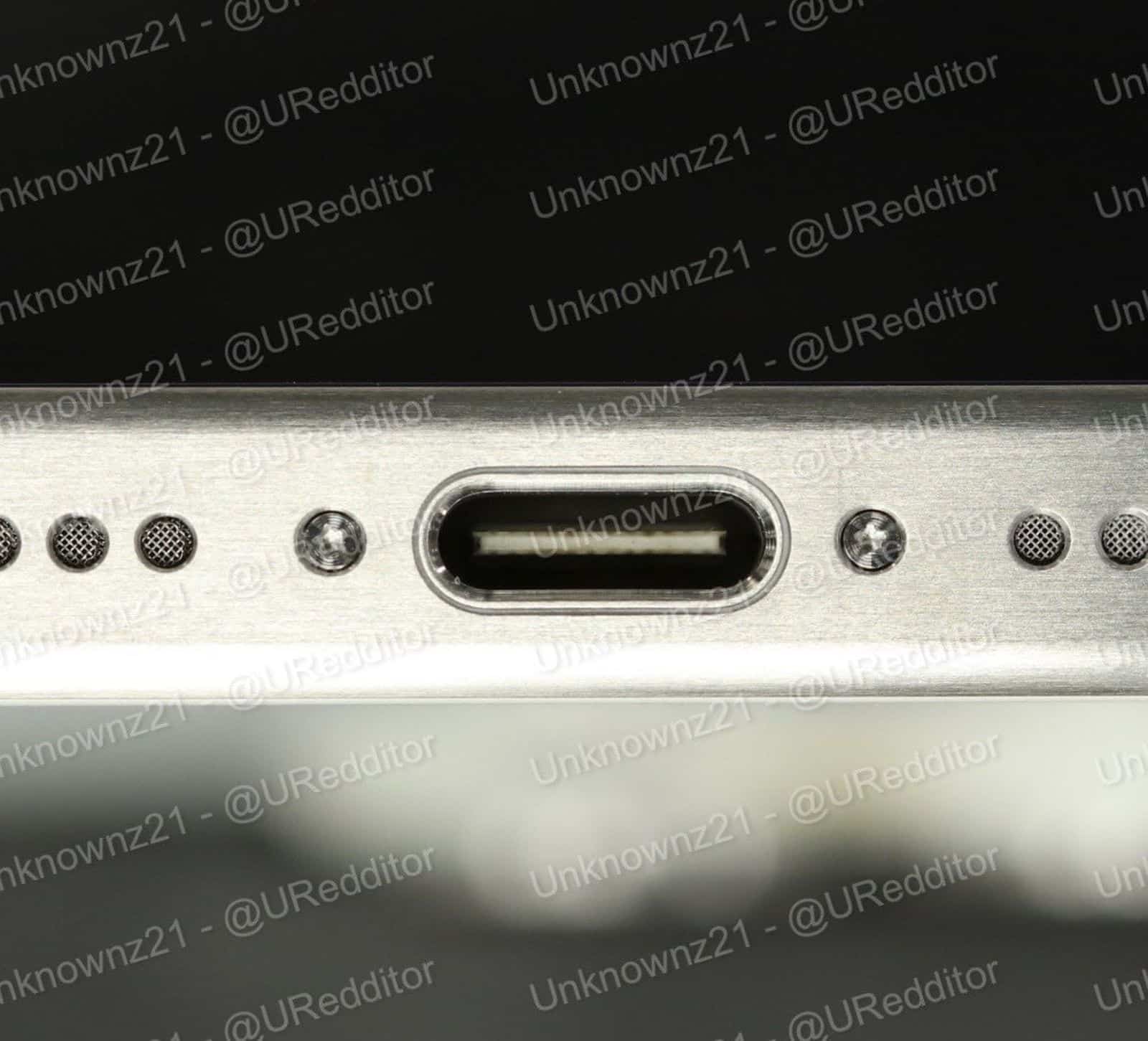 iphone 15 pro usb c-port girisi şarj soket yeri