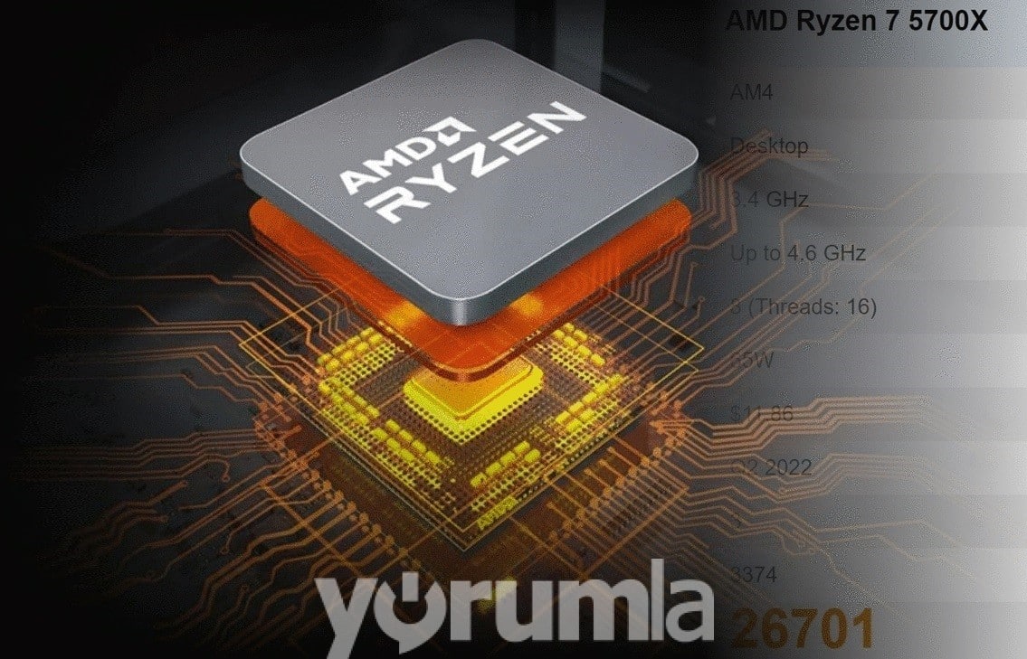 AMD'nin Yeni Nesil Ryzen İşlemci Görüntüsü