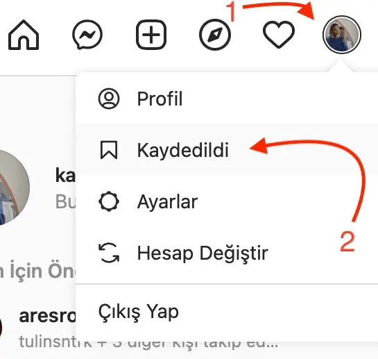 Instagram Kaydedilenler Açılmıyor