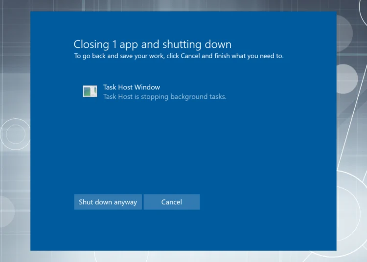 Task Host Windows Nedir? Task Host Sorunu Nasıl Çözülür? Çözümü?