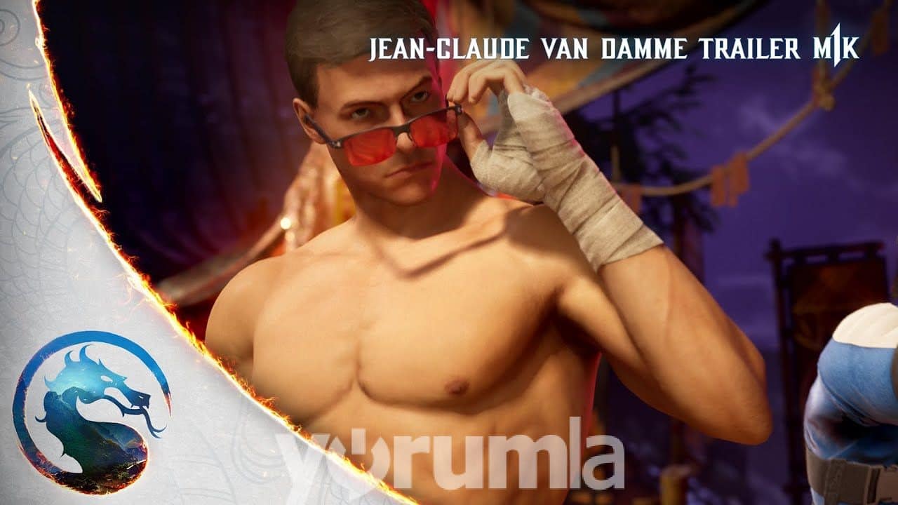 Van Damme'den Johnny Cage Kostümü