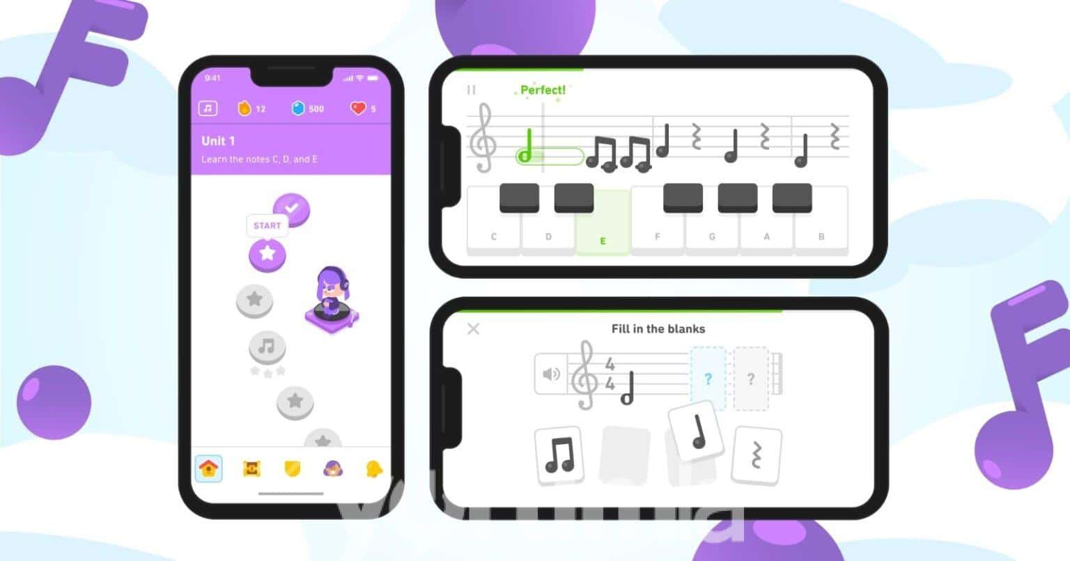 Duolingo Müzik Öğrenme Uygulaması