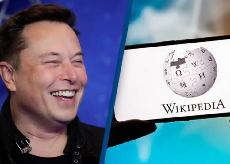 Elon Musk, Wikipedia
