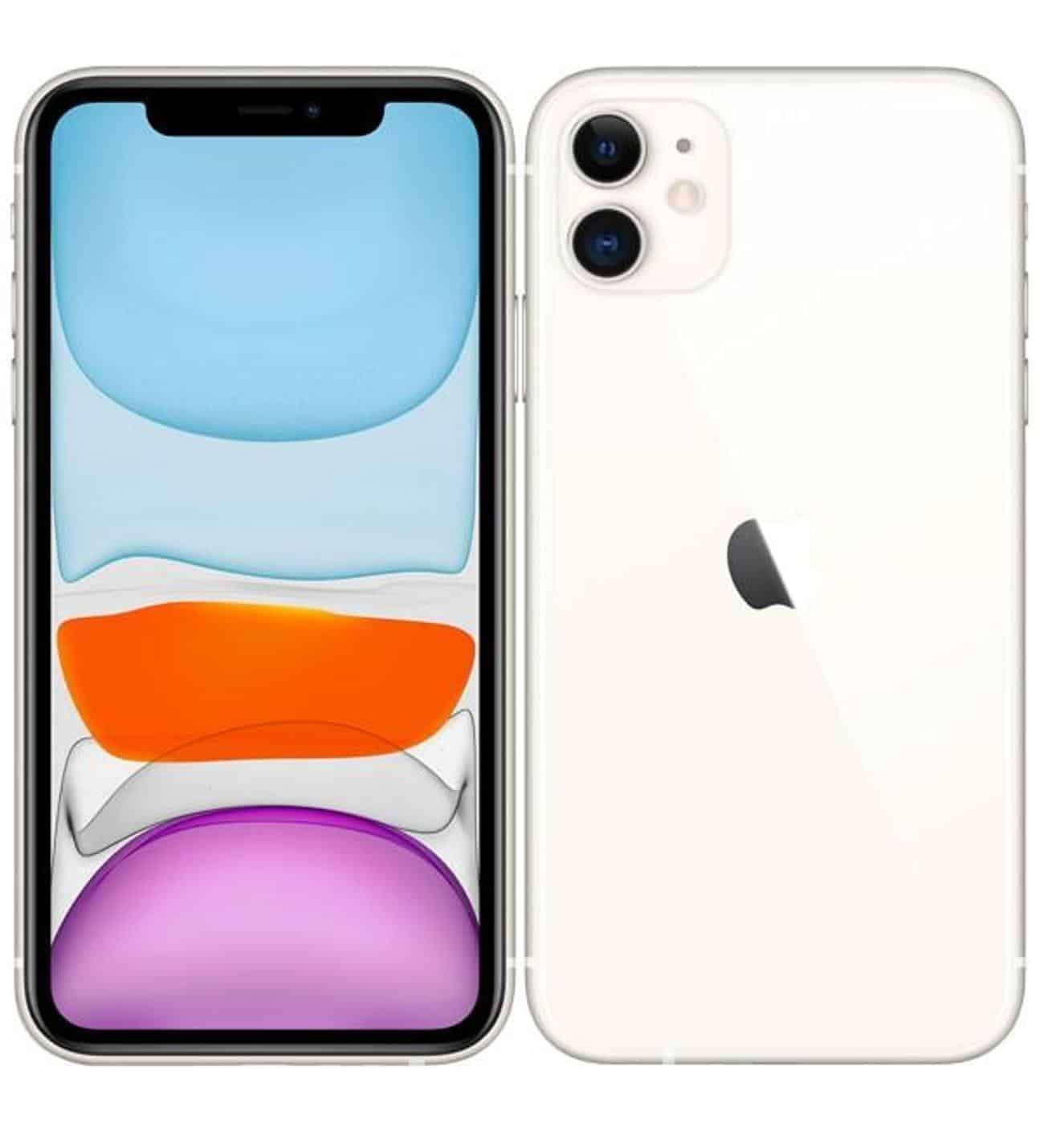 IPhone 11 Beyaz Renkli
