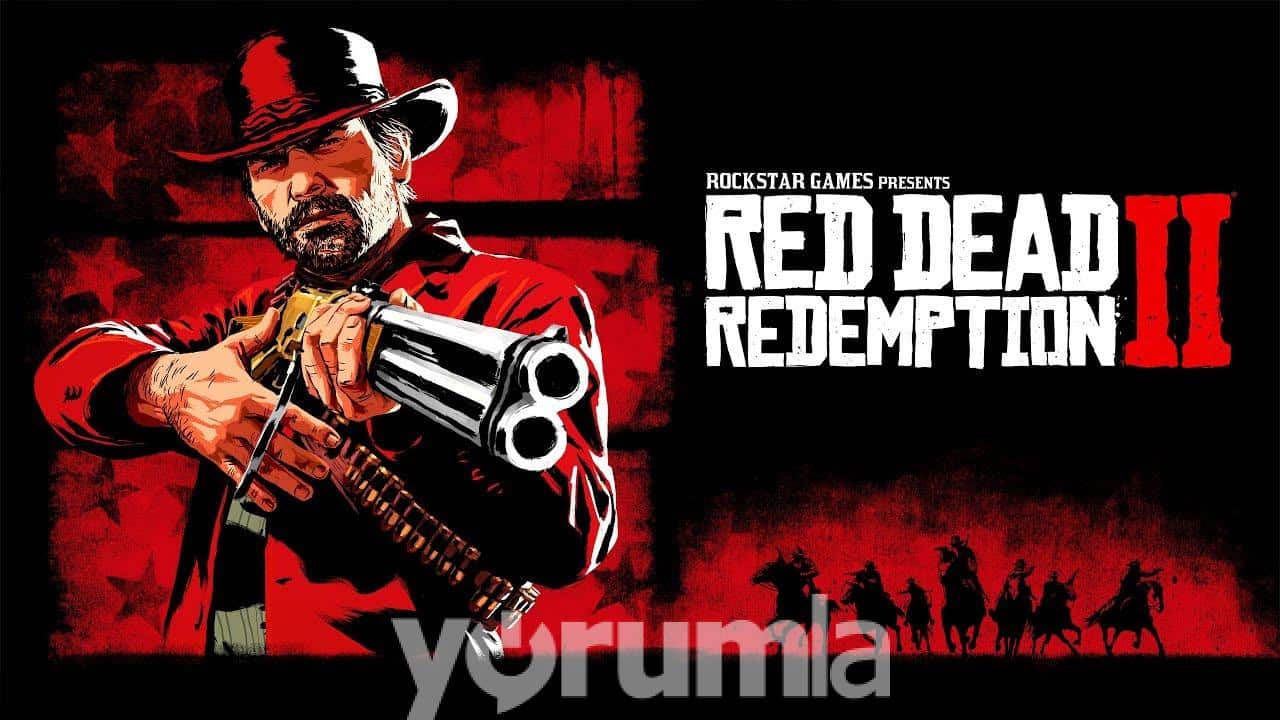 Red Dead Redemption 2 Oyunun Kırmızı Kapak Resimi
