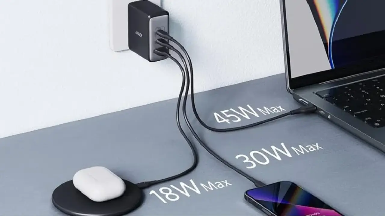 Anker 100W GaN II 3 Port