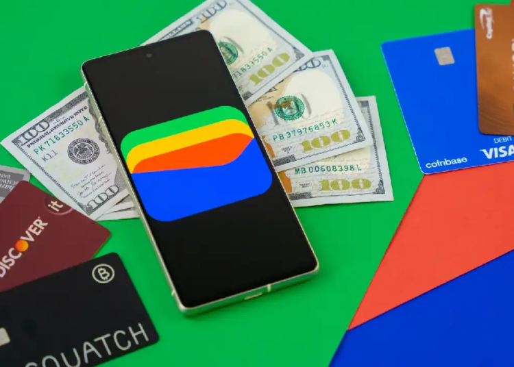 Google Wallet Logo ve Kredi Kartları